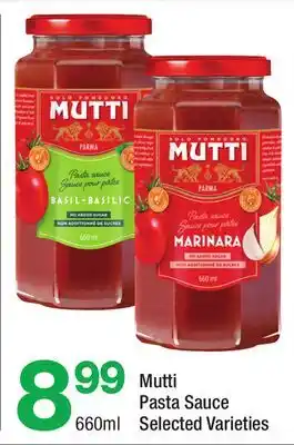Highland Farms Mutti Pasta Sauce offer
