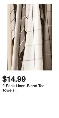 H&M 2-Pack Linen-Blend Tea Towels offer