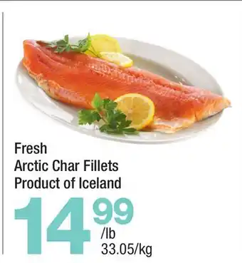 Highland Farms Fresh Arctic Char Fillets offer