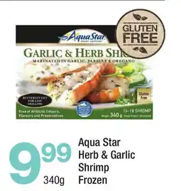 Highland Farms Aqua Star Herb & Garlic Shrimp offer