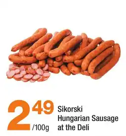 Highland Farms Sikorski Hungarian Sausage at the Deli offer