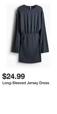 H&M Long-Sleeved Jersey Dress offer