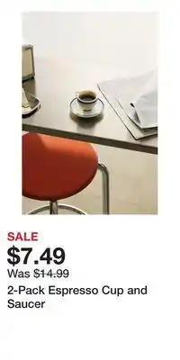 H&M 2-Pack Espresso Cup and Saucer offer