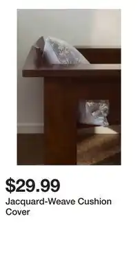 H&M Jacquard-Weave Cushion Cover offer