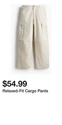 H&M Relaxed-Fit Cargo Pants offer