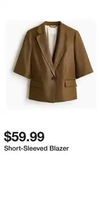 H&M Short-Sleeved Blazer offer
