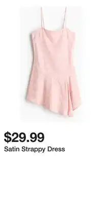 H&M Satin Strappy Dress offer