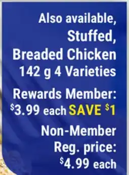 M & M Food Market Stuffed, Breaded Chicken offer