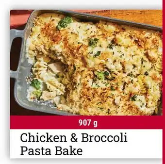 M & M Food Market Chicken & Broccoli Pasta Bake offer