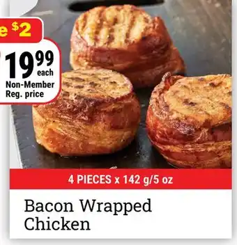 M & M Food Market Bacon Wrapped Chicken offer