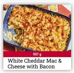 M & M Food Market White Cheddar Mac & Cheese with Bacon offer
