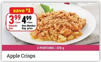 M & M Food Market Apple Crisps offer
