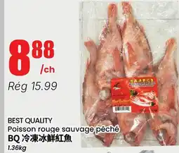 Btrust Supermarket Poisson rouge sauvage pêché offer
