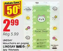 Btrust Supermarket LINDSAY Mouchoirs en papier offer