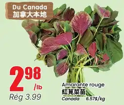 Btrust Supermarket Amarante rouge offer