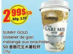 Btrust Supermarket SUNNY GOLD Gobelet de gari mélangé aux arachides offer