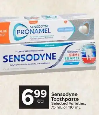 Quality Foods Sensodyne Toothpaste offer