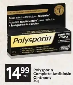 Quality Foods Polysporin Complete Antibiotic Ointment offer