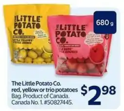 Walmart THE LITTLE POTATO CO offer