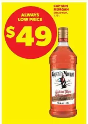 Real Canadian Liquorstore Captain Morgan Spiced Rum offer