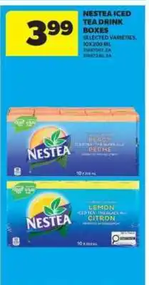Real Canadian Superstore Nestea Iced Tea Drink Boxes offer