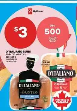 Real Canadian Superstore D'Italiano Buns offer