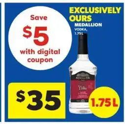 Real Canadian Liquorstore Medallion Vodka offer