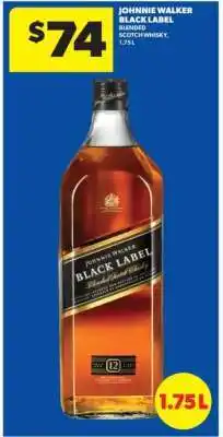 Real Canadian Liquorstore Johnnie Walker Black Label offer