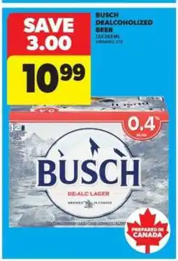 Real Canadian Superstore Busch Dealcoholized Beer offer