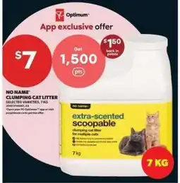 Real Canadian Superstore No Name Clumping Cat Litter offer