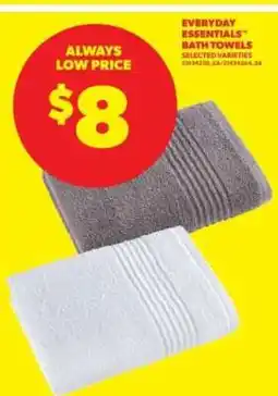 Real Canadian Superstore Everyday Essentials Bath Towels offer