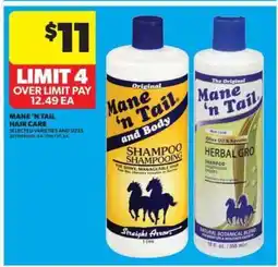 Real Canadian Superstore Mane 'n Tail Hair Care offer