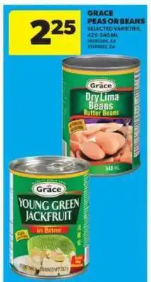 Real Canadian Superstore Grace Peas or Beans offer
