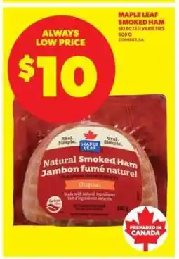Real Canadian Superstore Maple Leaf Smoked Ham offer