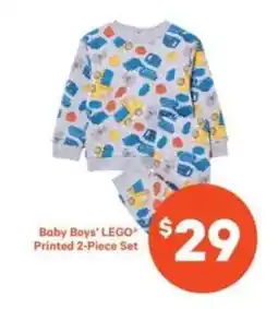 Real Canadian Superstore Baby Boys' LEGO Printed 2-Piece Set offer