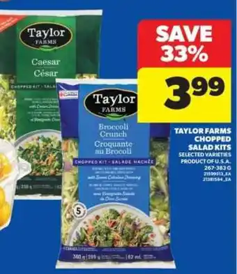 Real Canadian Superstore Taylor Farms Chopped Salad Kits offer