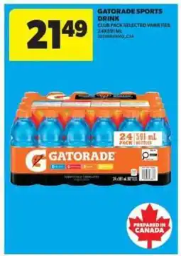 Real Canadian Superstore GATORADE SPORTS DRINK offer