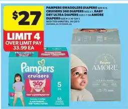 Real Canadian Superstore PAMPERS DIAPERS offer