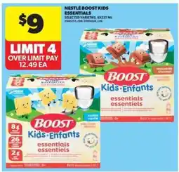 Real Canadian Superstore Nestlé Boost Kids Essentials offer