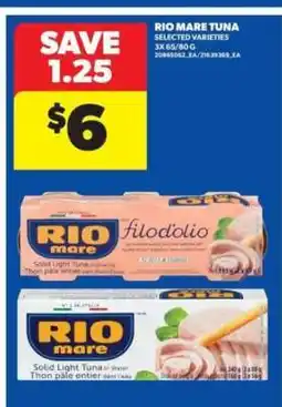 Real Canadian Superstore Rio Mare Tuna offer