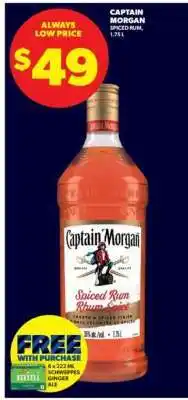 Real Canadian Liquorstore Captain Morgan Spiced Rum offer