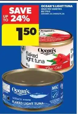 Real Canadian Superstore OCEAN'S LIGHT TUNA offer