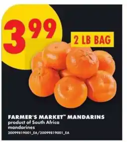 No Frills FARMER'S MARKET MANDARINS offer