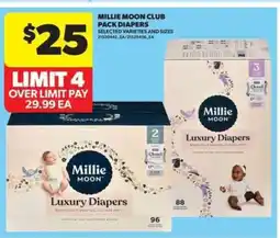 Real Canadian Superstore Millie Moon Club Pack Diapers offer