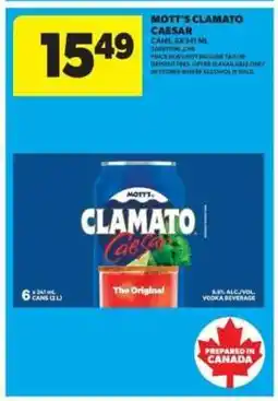 Real Canadian Superstore Mott’s Clamato Caesar offer