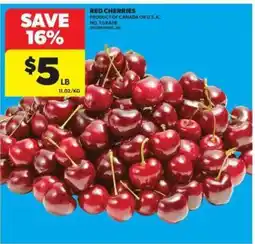 Real Canadian Superstore RED CHERRIES offer