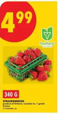 No Frills Strawberries offer