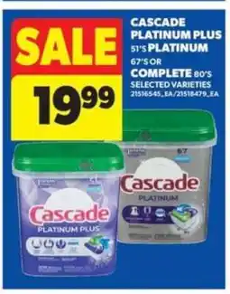Real Canadian Superstore Cascade Platinum Plus offer