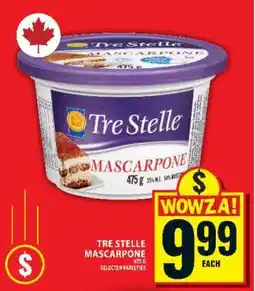 Food Basics Tre Stelle Mascarpone offer
