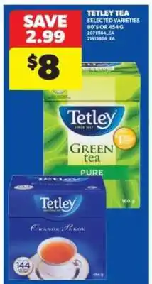 Real Canadian Superstore TETLEY TEA offer